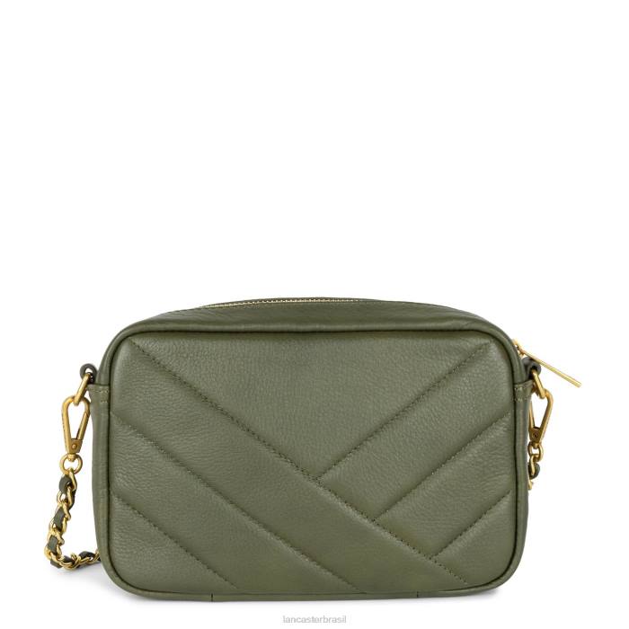 mulheres Lancaster Paris caqui bolsa crossbody matelassê macio RBF41596