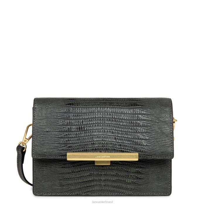 mulheres Lancaster Paris caqui lezard bolsa crossbody exótica lee RBF42048
