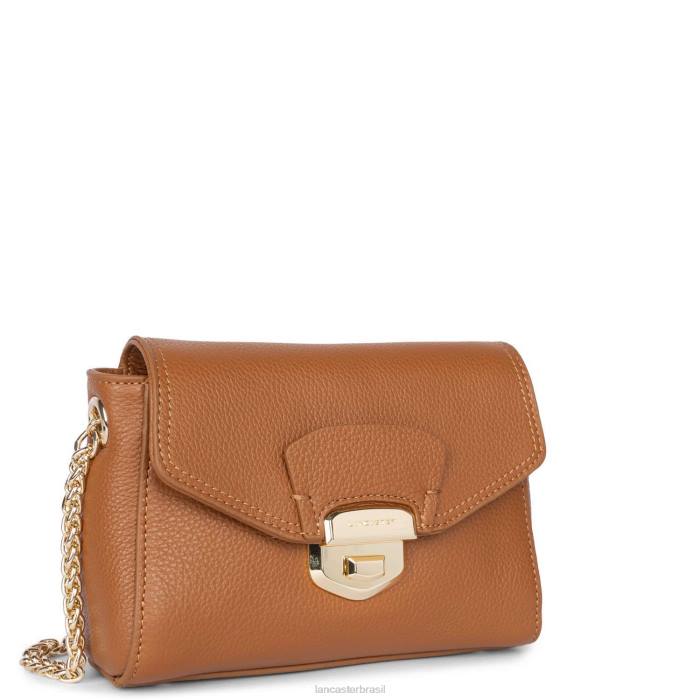 mulheres Lancaster Paris caramelo bolsa crossbody foulonne milano RBF41380
