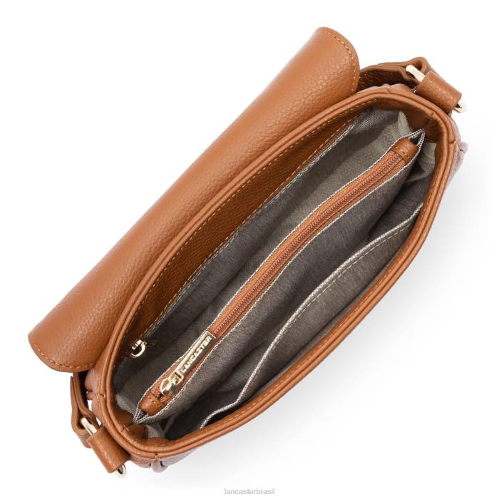 mulheres Lancaster Paris caramelo bolsa crossbody foulonne milano RBF41398