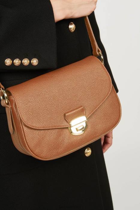mulheres Lancaster Paris caramelo bolsa crossbody foulonne milano RBF41398