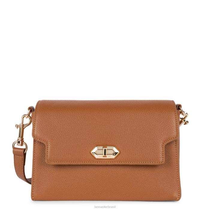 mulheres Lancaster Paris caramelo bolsa crossbody foulonne milano RBF41438