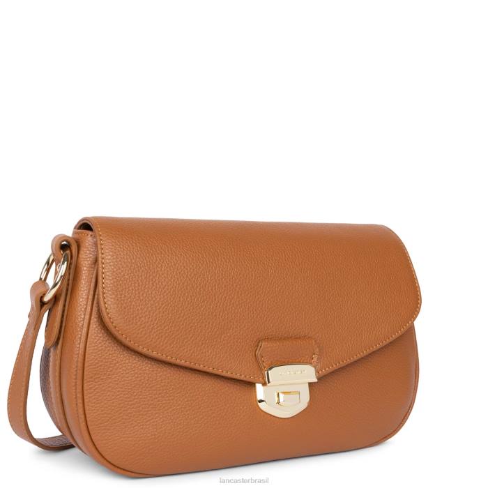 mulheres Lancaster Paris caramelo bolsa crossbody grande foulonne milano RBF41421
