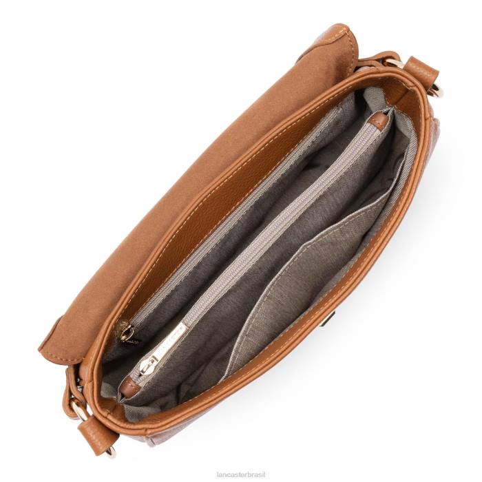 mulheres Lancaster Paris caramelo bolsa crossbody grande foulonne milano RBF41421