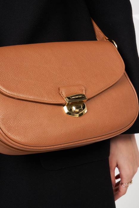 mulheres Lancaster Paris caramelo bolsa crossbody grande foulonne milano RBF41421