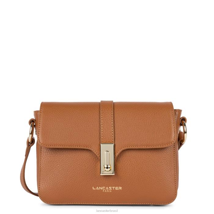 mulheres Lancaster Paris caramelo bolsa crossbody pequena foulonne milano RBF41344