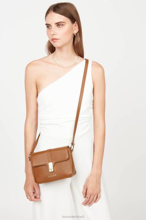 mulheres Lancaster Paris caramelo bolsa crossbody pequena foulonne milano RBF41344
