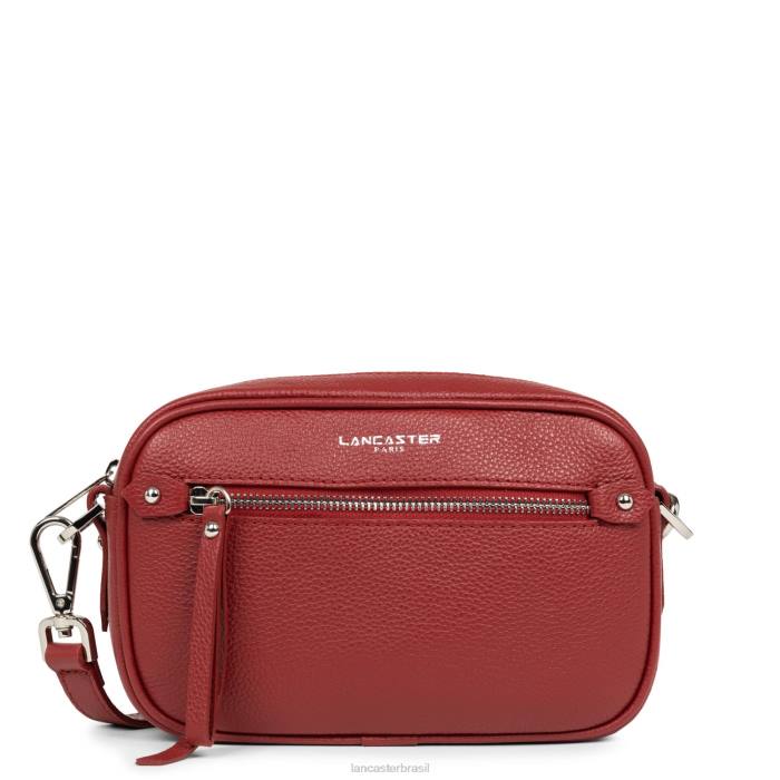 mulheres Lancaster Paris carmim bolsa crossbody firenze RBF41575