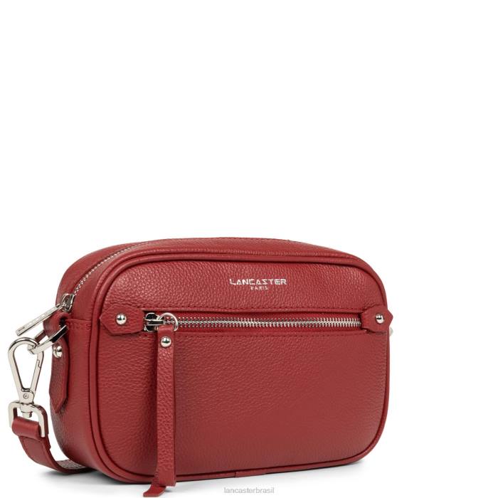 mulheres Lancaster Paris carmim bolsa crossbody firenze RBF41575
