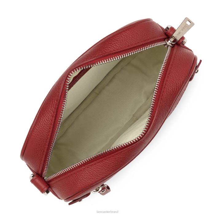 mulheres Lancaster Paris carmim bolsa crossbody firenze RBF41575