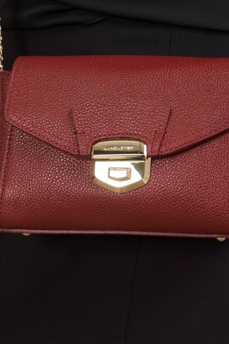 mulheres Lancaster Paris carmim bolsa crossbody foulonne milano RBF41352