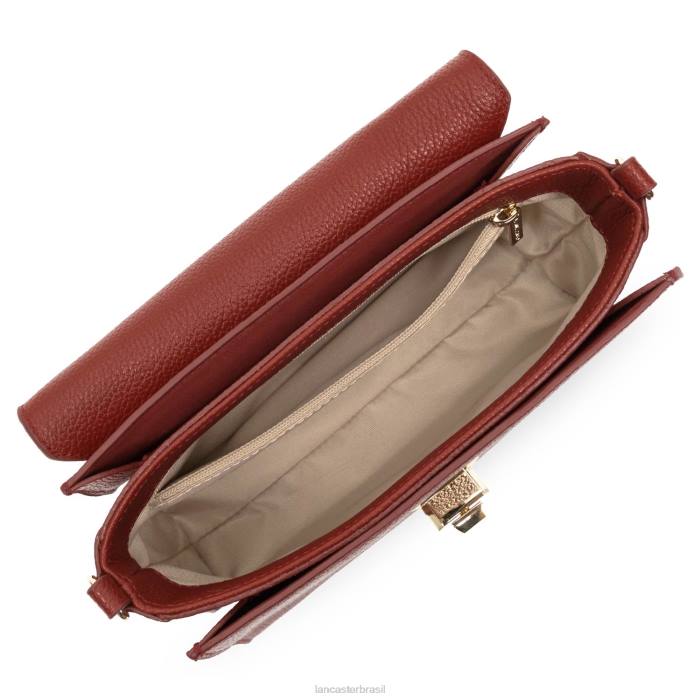 mulheres Lancaster Paris carmim bolsa crossbody foulonne milano RBF41426