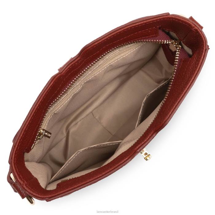 mulheres Lancaster Paris carmim bolsa crossbody foulonne milano RBF4323