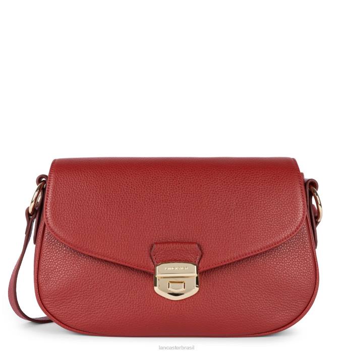 mulheres Lancaster Paris carmim bolsa crossbody grande foulonne milano RBF41422