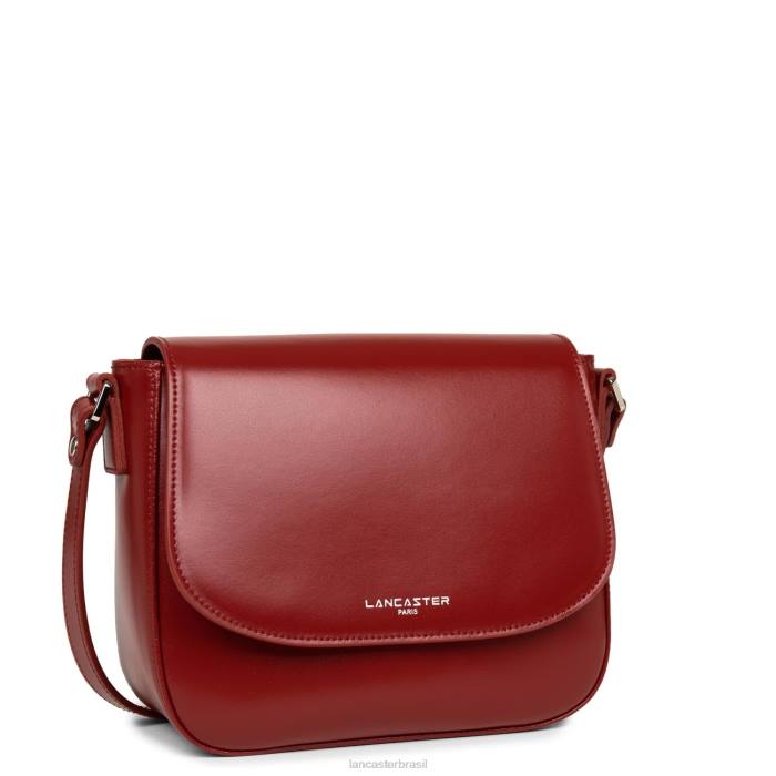 mulheres Lancaster Paris carmim bolsa crossbody m suave mesmo RBF41647