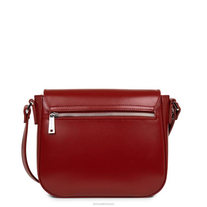 mulheres Lancaster Paris carmim bolsa crossbody m suave mesmo RBF41647