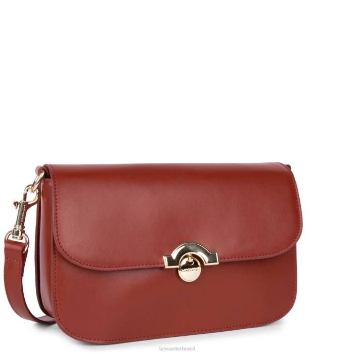 mulheres Lancaster Paris carmim bolsa crossbody paris medaille RBF42381