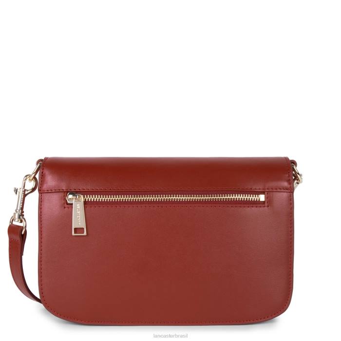 mulheres Lancaster Paris carmim bolsa crossbody paris medaille RBF42381