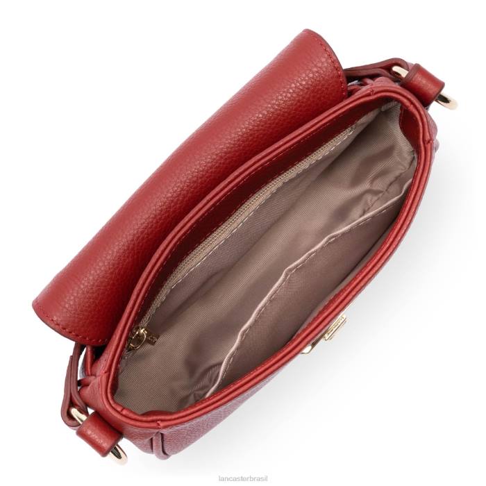 mulheres Lancaster Paris carmim bolsa crossbody pequena foulonne milano RBF41412