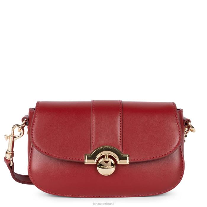 mulheres Lancaster Paris carmim bolsa crossbody pequena paris medaille RBF41465