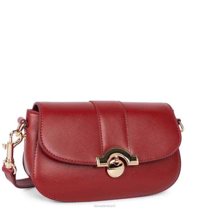 mulheres Lancaster Paris carmim bolsa crossbody pequena paris medaille RBF41465