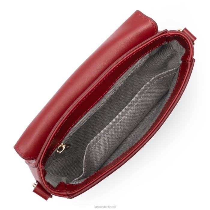 mulheres Lancaster Paris carmim bolsa crossbody pequena paris medaille RBF41465