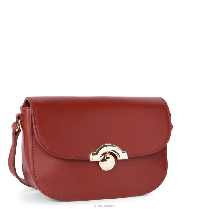 mulheres Lancaster Paris carmim bolsa crossbody pequena paris medaille RBF41493