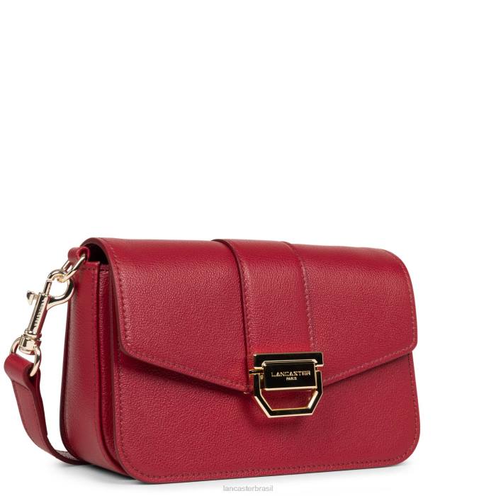 mulheres Lancaster Paris carmim bolsa crossbody pequena valor RBF41307