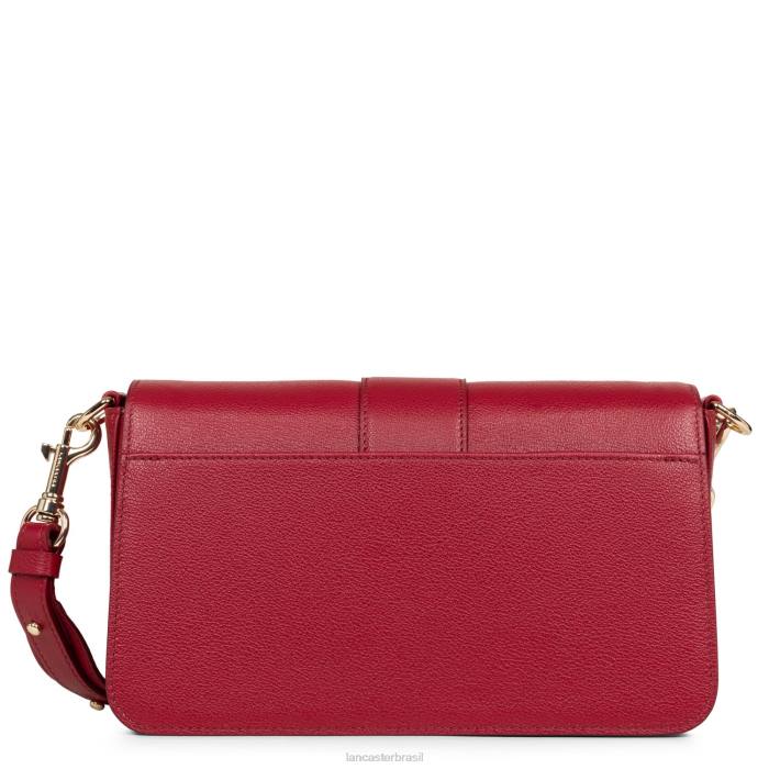mulheres Lancaster Paris carmim bolsa crossbody valor RBF41311