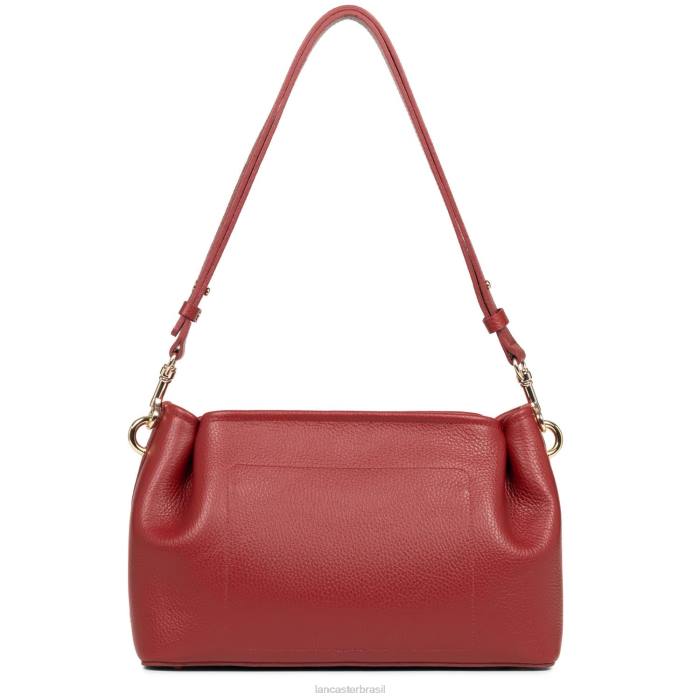 mulheres Lancaster Paris carmin-em-blush bolsa crossbody foulonne dupla RBF41521