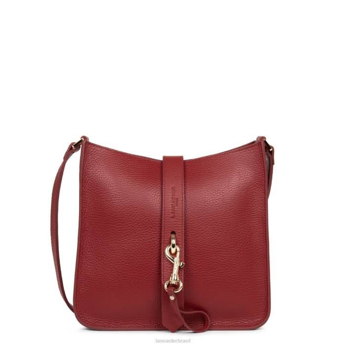 mulheres Lancaster Paris carmin-em-blush m bolsa crossbody foulonne gancho duplo RBF41527