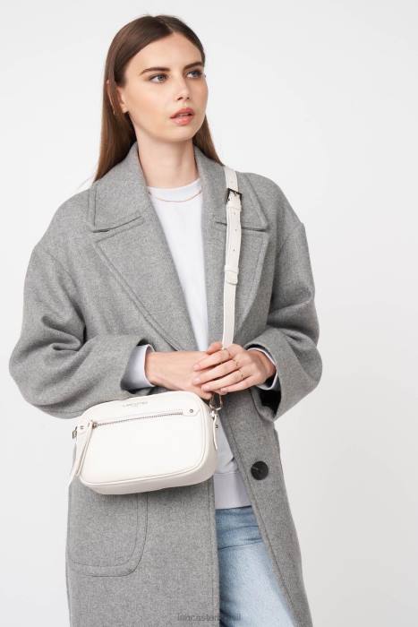 mulheres Lancaster Paris cassete branco bolsa crossbody firenze RBF41571