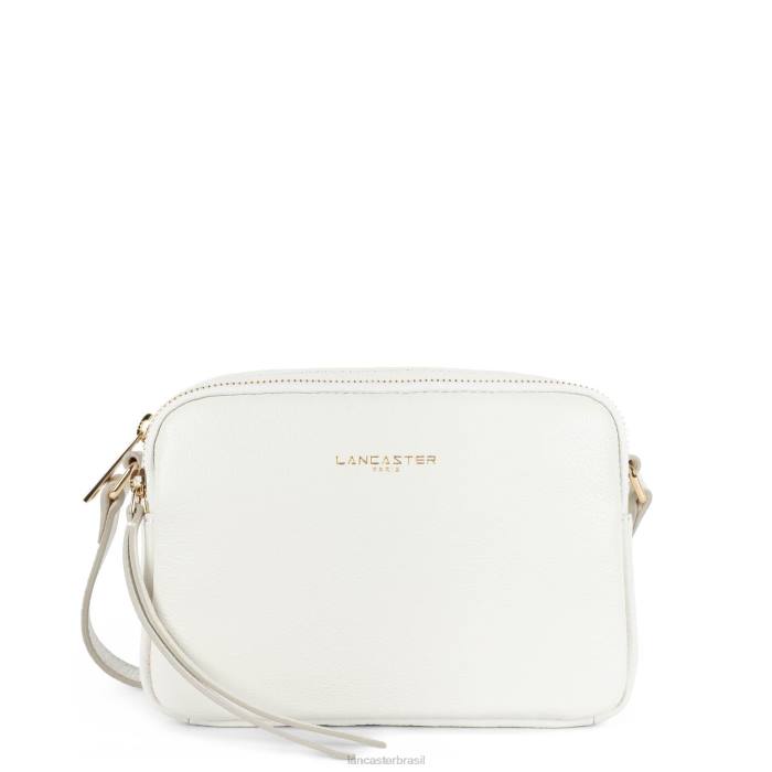 mulheres Lancaster Paris cassete branco bolsa crossbody pequena Duna RBF41713