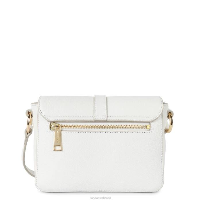 mulheres Lancaster Paris cassete branco bolsa crossbody pequena foulonne milano RBF41345