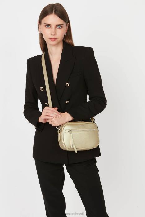 mulheres Lancaster Paris champanhe bolsa crossbody firenze RBF41577