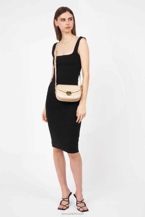 mulheres Lancaster Paris champanhe bolsa crossbody pequena foulonne milano RBF41408