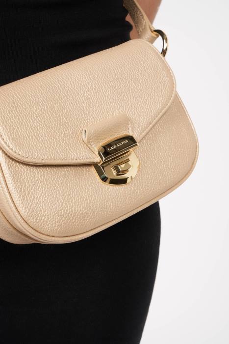 mulheres Lancaster Paris champanhe bolsa crossbody pequena foulonne milano RBF41408