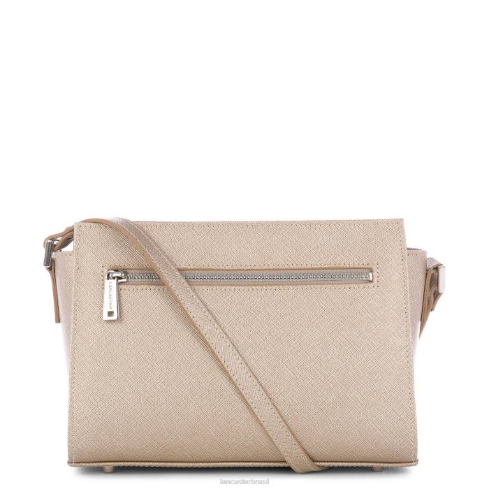 mulheres Lancaster Paris champanhe bolsa crossbody saffiano intemporel RBF4804