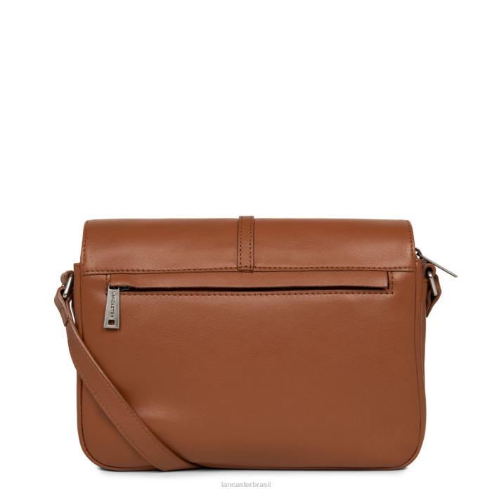 mulheres Lancaster Paris chataigne croco bolsa crossbody m soft vintage nova RBF42291