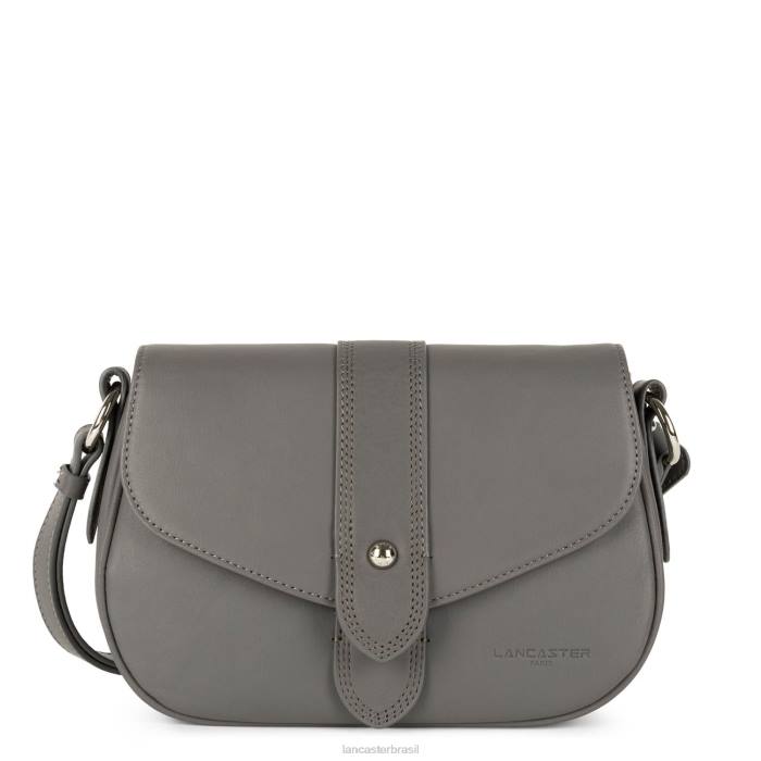 mulheres Lancaster Paris cinza bolsa crossbody com gravata macia RBF41554