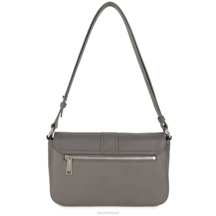 mulheres Lancaster Paris cinza bolsa crossbody com gravata macia RBF41567