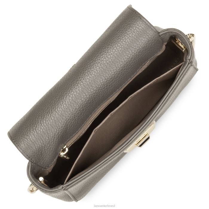 mulheres Lancaster Paris cinza bolsa crossbody foulonne milano RBF41366