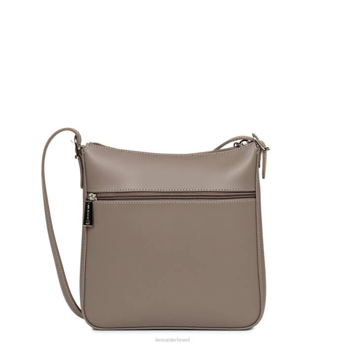 mulheres Lancaster Paris cinza bolsa crossbody lisa RBF41911