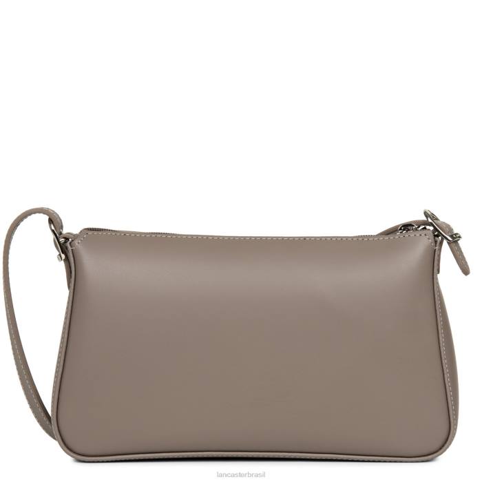 mulheres Lancaster Paris cinza bolsa crossbody lisa RBF41972