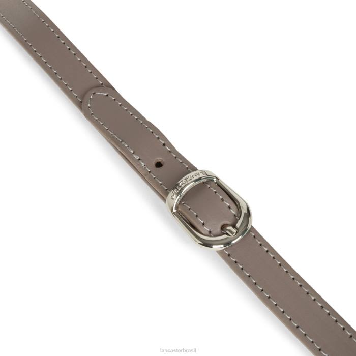 mulheres Lancaster Paris cinza bolsa crossbody lisa RBF41972