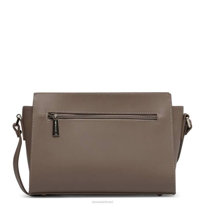 mulheres Lancaster Paris cinza bolsa crossbody lisa RBF4759