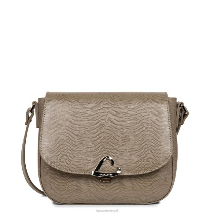 mulheres Lancaster Paris cinza bolsa crossbody lucertola RBF42156