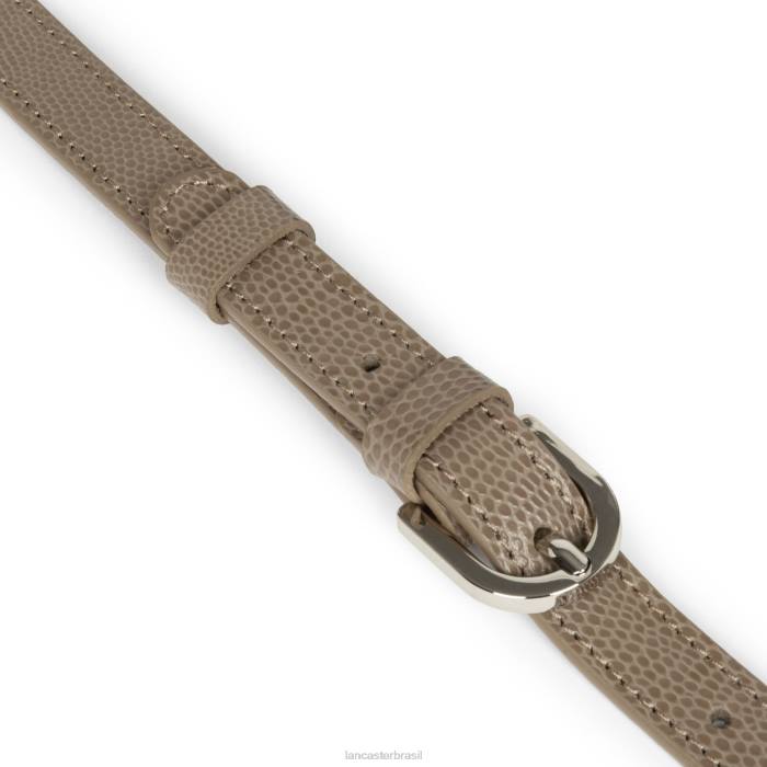 mulheres Lancaster Paris cinza bolsa crossbody lucertola RBF42156