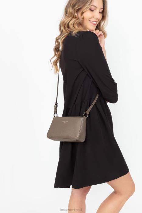 mulheres Lancaster Paris cinza bolsa crossbody lucertola RBF4271