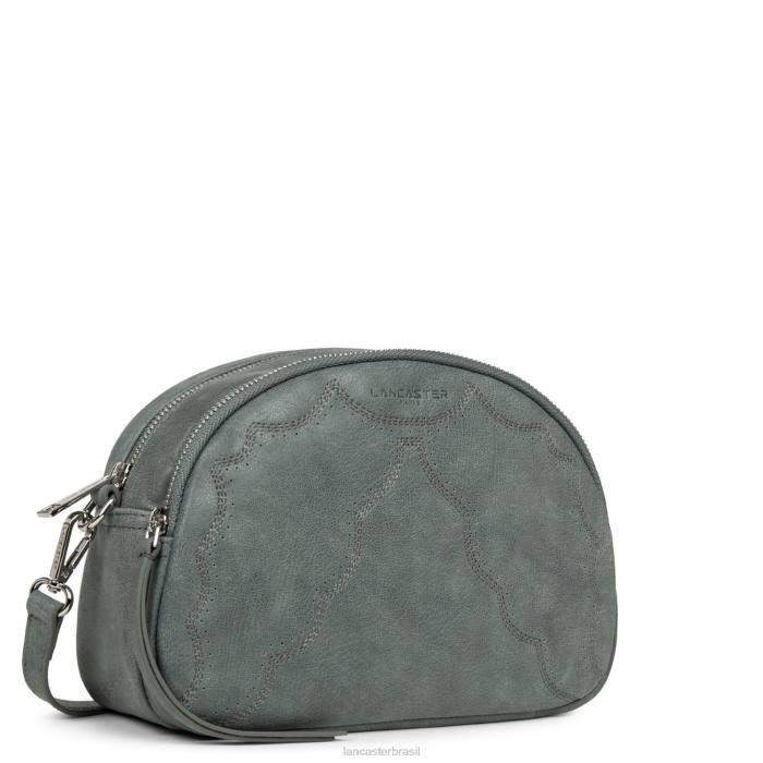 mulheres Lancaster Paris cinza bolsa crossbody santa fe RBF42071